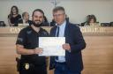 Policiais da ESPC recebem Votos de Congratulações e Aplausos da Câmara Municipal de Curitiba