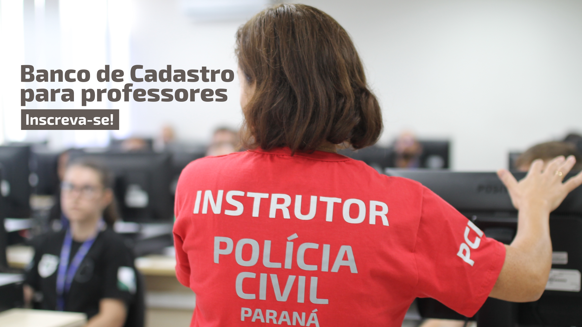 Banco de cadastro para professores