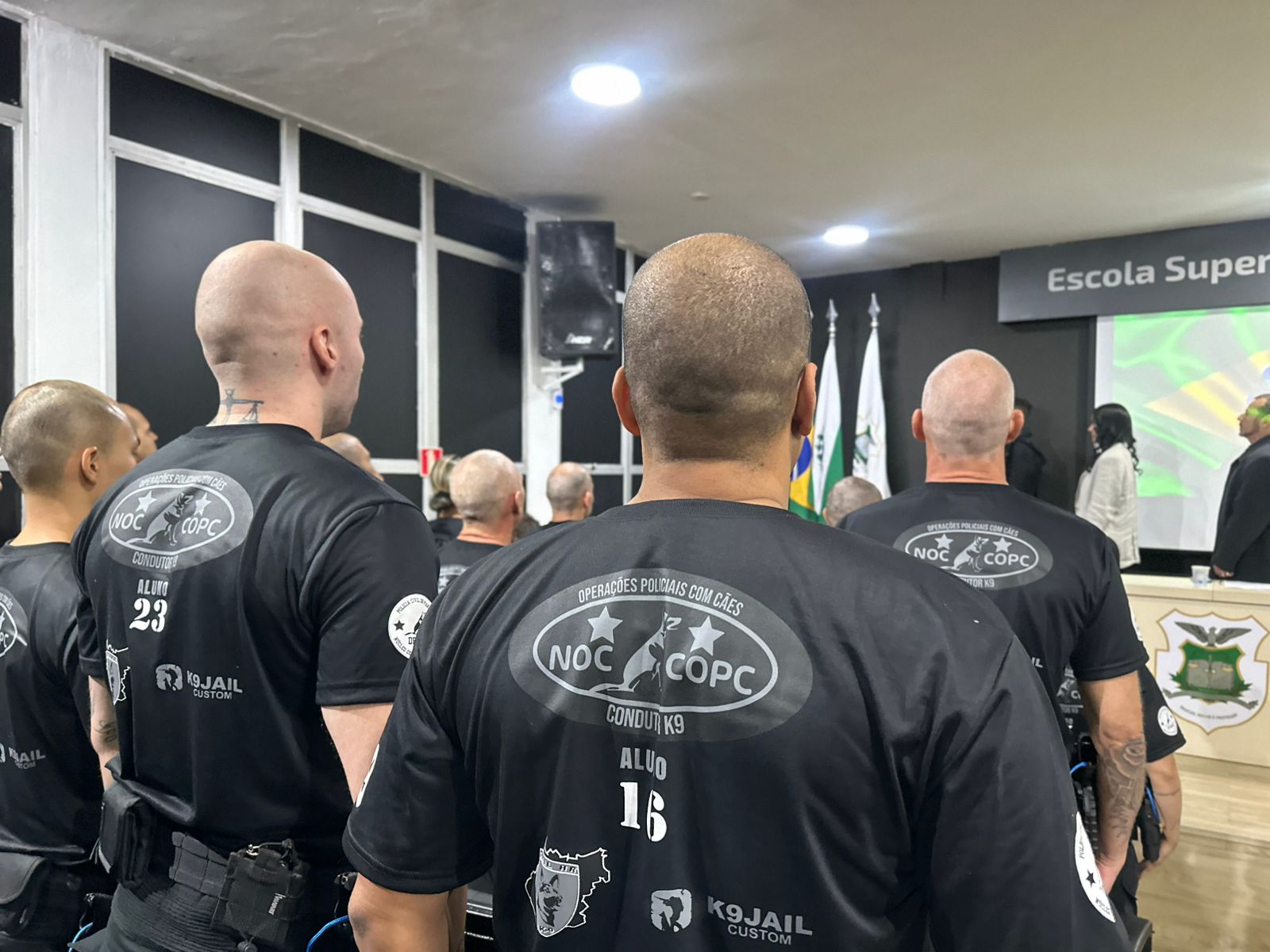 PCPR inicia primeira edição do Curso de Operações Policiais com Cães