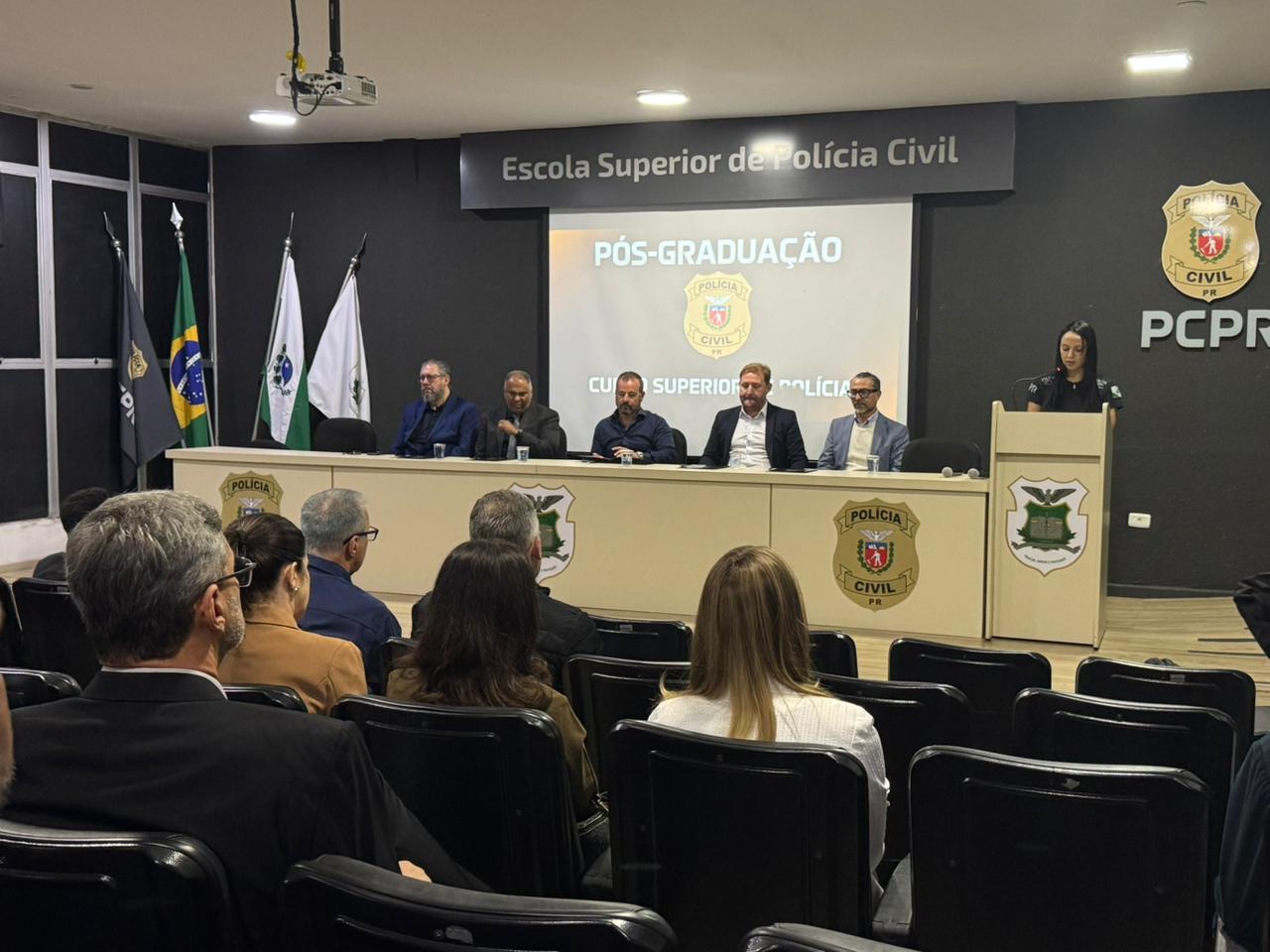 ESPC-PR inicia pós-graduação para delegados com foco em gestão estratégica