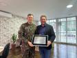 ESPC-PR recebe visita da 5ª Divisão de Exército