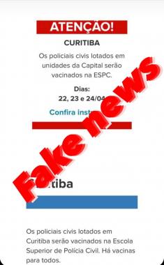 Vacinação na ESPC 