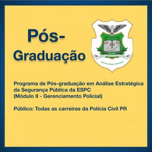 Pós - graduação
