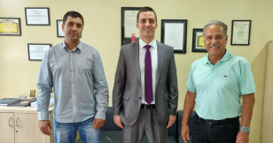 Drs Rafael, Adriano e Cartaxo