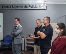 Escola Superior de Polícia Civil planeja cursos em parceria com o Diplomatic Security Service (DSS)