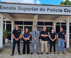 Escola Superior de Polícia Civil planeja cursos em parceria com o Diplomatic Security Service (DSS)