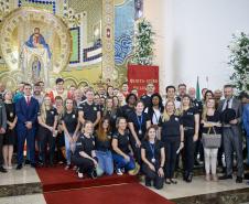 Equipe da ESPC participa da Missa em Alusão aos 170 anos da Polícia Civil do Paraná