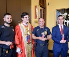 Equipe da ESPC participa da Missa em Alusão aos 170 anos da Polícia Civil do Paraná