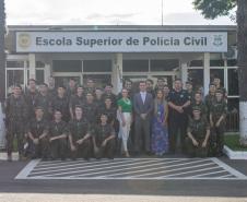 ESPC recebe visita de Aspirantes a Oficiais do Exército Brasileiro