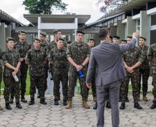 ESPC recebe visita de Aspirantes a Oficiais do Exército Brasileiro