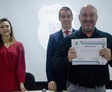ESPC realiza cerimônia de formatura do Curso de Pós-Graduação Lato Sensu em Teoria da Justiça e Decisão Moral de Policiais