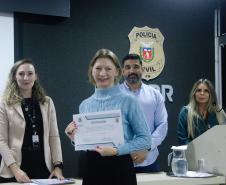 ESPC realiza cerimônia de formatura do Curso de Pós-Graduação Lato Sensu em Teoria da Justiça e Decisão Moral de Policiais