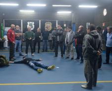 ESPC realiza Curso de Simulador e Atendimento Pré-Hospitalar em Combate para policiais civis aposentados