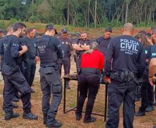 ESPC realiza Curso de Extensão para Habilitação no Manuseio de Armas Longas – Fuzil para policiais lotados no interior