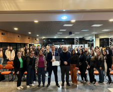 Diretor da ESPC apresenta Carreiras Policiais durante semana acadêmica da Universidade Positivo