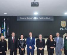 ESPC recebe visita dos Magistrados da 1ª Câmara Criminal do Tribunal de Justiça do Paraná
