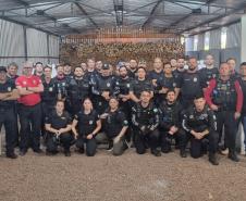 ESPC-PR realiza Curso de Operador Beretta APX e entrega novo armamento para policiais civis em Toledo