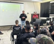 ESPC-PR realiza Curso de Operador Beretta APX e entrega novo armamento para policiais civis em Ponta Grossa