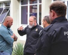 ESPC-PR recebe a visita do Secretário de Segurança