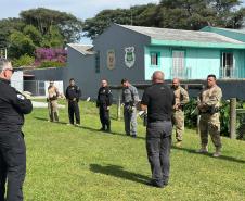 ESPC-PR é sede do primeiro curso de capacitação de policiais para utilização dos armamentos não letais
