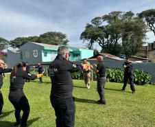 ESPC-PR é sede do primeiro curso de capacitação de policiais para utilização dos armamentos não letais