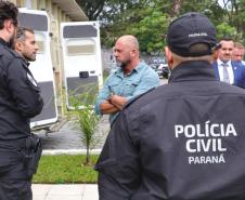 ESPC-PR recebe a visita do Secretário de Segurança