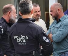 ESPC-PR recebe a visita do Secretário de Segurança
