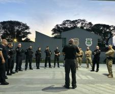 ESPC-PR é sede do primeiro curso de capacitação de policiais para utilização dos armamentos não letais