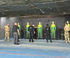 ESPC-PR é sede do primeiro curso de capacitação de policiais para utilização dos armamentos não letais