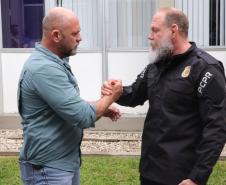 ESPC-PR recebe a visita do Secretário de Segurança