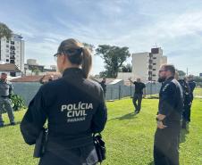 ESPC-PR é sede do primeiro curso de capacitação de policiais para utilização dos armamentos não letais