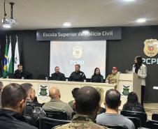 PCPR inicia primeira edição do Curso de Operações Policiais com Cães
