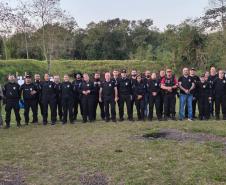 ESPC-PR realiza Curso de Operador Beretta APX e entrega novo armamento para policiais civis de três subdivisões