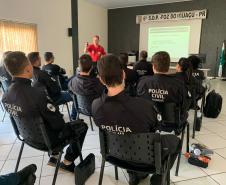 ESPC-PR realiza Curso de Operador Beretta APX e entrega novo armamento para policiais civis de três subdivisões