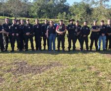 ESPC-PR realiza Curso de Operador Beretta APX e entrega novo armamento para policiais civis de três subdivisões