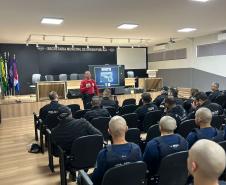 ESPC-PR realiza Curso de Operador Beretta APX e entrega novo armamento para policiais civis de três subdivisões