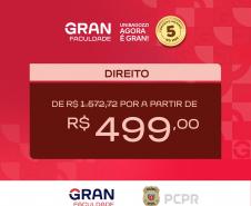 ESPC-PR firma convênio com a Gran Faculdade e garante benefícios exclusivos para policiais civis do Paraná