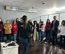 ESPC-PR recebe visita dos alunos do curso de Direito da Gran Faculdade