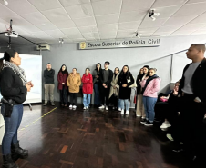 ESPC-PR recebe visita dos alunos do curso de Direito da Gran Faculdade