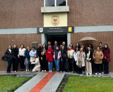 ESPC-PR recebe visita dos alunos do curso de Direito da Gran Faculdade