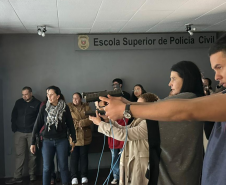 ESPC-PR recebe visita dos alunos do curso de Direito da Gran Faculdade