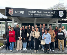 ESPC-PR recebe visita dos alunos do curso de Direito da Gran Faculdade