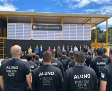 Com estrutura inédita e moderna, PCPR inaugura Complexo de Treinamento Tático Operacional