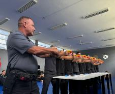 ESPC-PR capacita primeira turma descentralizada de instrutores para docência no uso de Taser 10