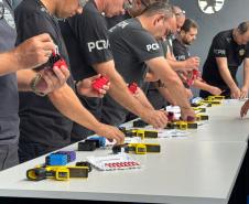 ESPC-PR capacita primeira turma descentralizada de instrutores para docência no uso de Taser 10