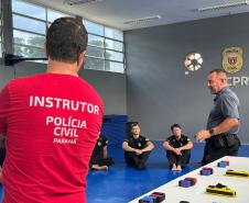 ESPC-PR capacita primeira turma descentralizada de instrutores para docência no uso de Taser 10