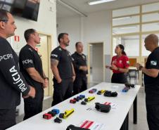 ESPC-PR capacita primeira turma descentralizada de instrutores para docência no uso de Taser 10