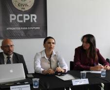 PCPR realiza 5º Encontro Técnico de chefes de DHPPs e debate investigação de homicídios