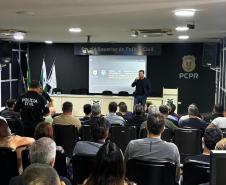 ESPC-PR capacita 230 policiais civis em técnicas de atendimento e coleta de evidências