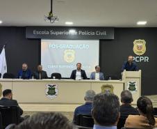 ESPC-PR inicia pós-graduação para delegados com foco em gestão estratégica